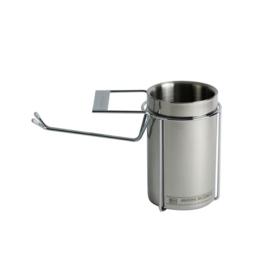 Ледарка с поставка, неръждаема