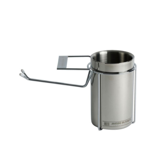 Ледарка с поставка, неръждаема