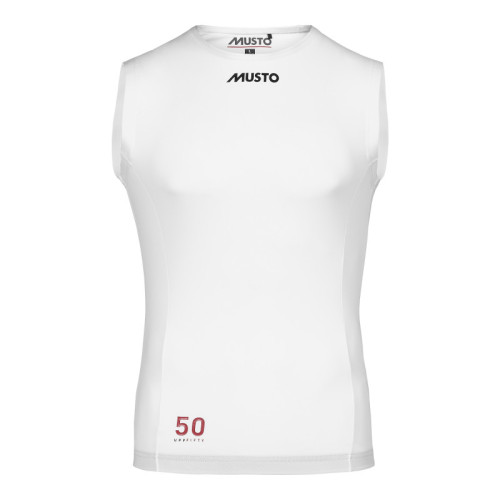 Мъжка тениска Rash Bib MUSTO, бяла