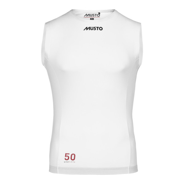 Мъжка тениска Rash Bib MUSTO, бяла