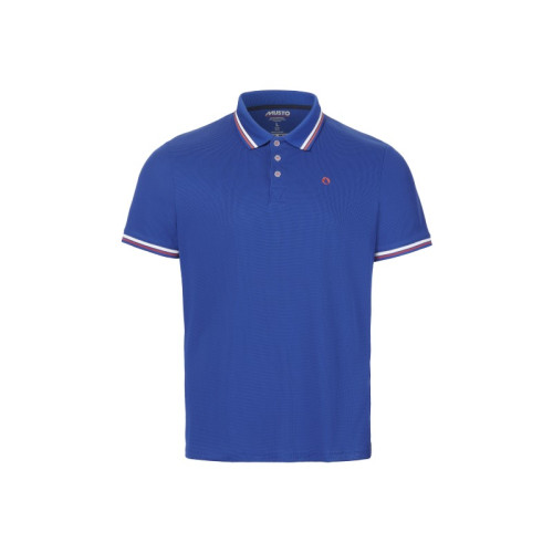 MUSTO Мъжка тениска EVO PRO LITE SS Polo 2.0, синьо