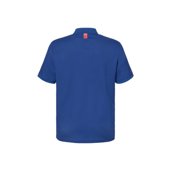 MUSTO Мъжка тениска Crew Pro Lite UPF 50 Fast Dry, синя мазарин