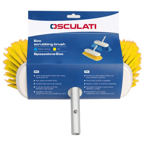 Четка Osculati Eco soft жълта 195*85 мм
