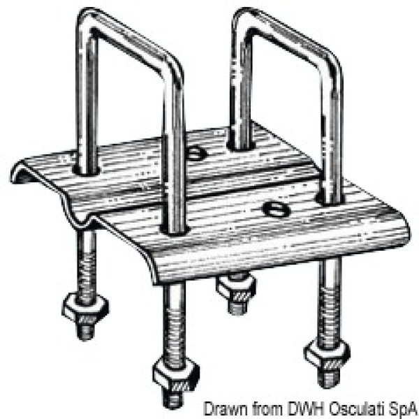 Дясна монтажна скоба за ролка Дясна монтажна скоба за ролка