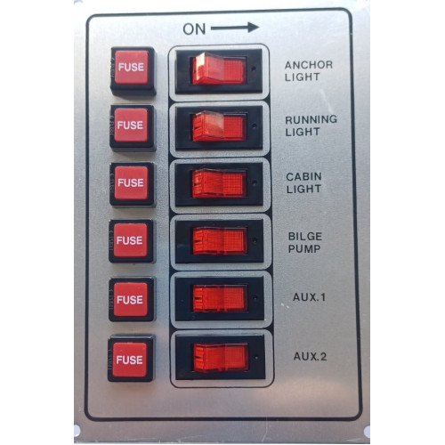 Водоустойчив панел 6 ключа