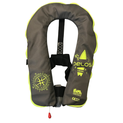 Надуваема спасителна жилетка DELOS, 120N, детска