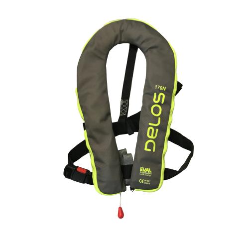 Надуваема спасителна жилетка DELOS, 170N