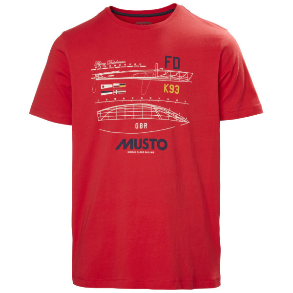 Мъжка тениска Flying Dutchman, червена