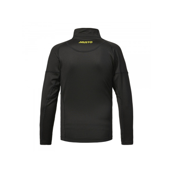 Детски термоблуза MUSTO 2.0, черна