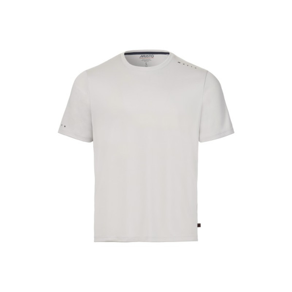 Мъжка тениска EVO Crew Sunblock SS, платина
