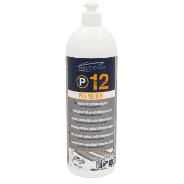 Полирпаста Nautic Clean 12 Polish Pro Medium 1L