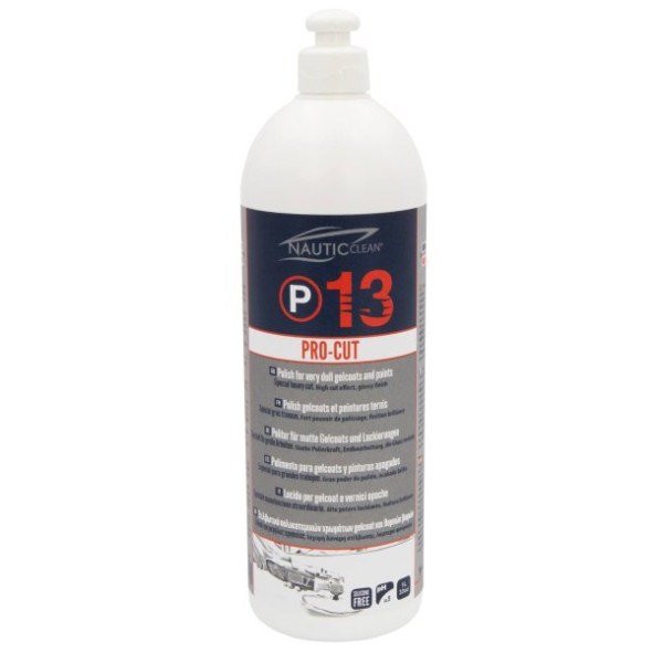 Полирпаста за гелкоут и боя Nautic Clean 13 Pro-Cut 1 л