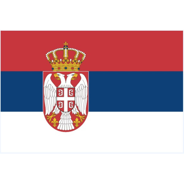 Флаг Сърбия