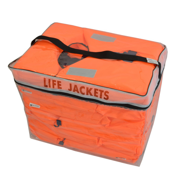 Чанта за съхранение на спасителни жилетки с мрежа