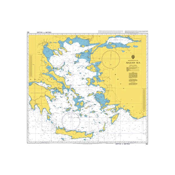 Адмиралтейска карта 180: Егейско море