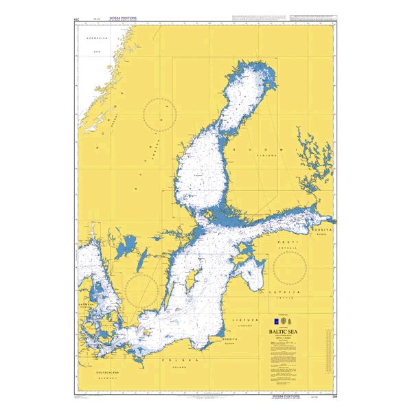 Адмиралтейска карта 259: Балтийско море