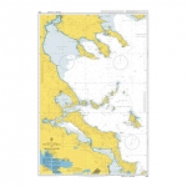 Адмиралтейска карта 1085: Стено Кафиреа до Солун