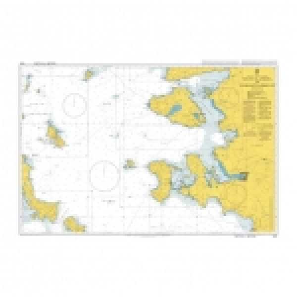 Адмиралтейска карта 1087: Стено Карифея до Едремит Корфези