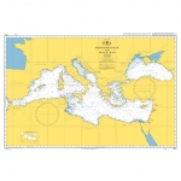 Адмиралтейска карта 4300: Средиземно и Черно море