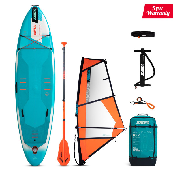 Jobe падъл борд Mohaka 10.2 + SUP Sail 3.5 m2 комплект