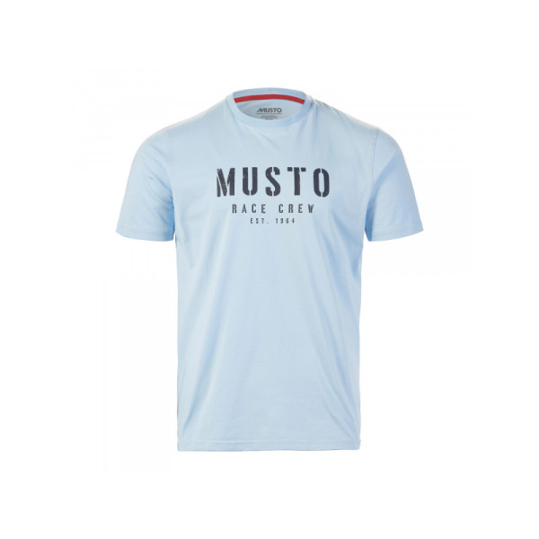 Мъжка тениска SS MUSTO, небесносиня