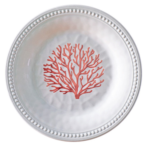 Чиния десертна Melamine Harmony – Coral, 6 бр