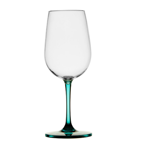 Чаша вино Ecozen Party Turquoise, 6 бр