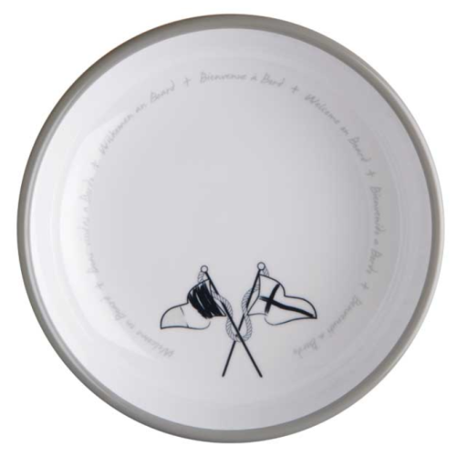 Чиния дълбока Welcome On Board, 6 бр