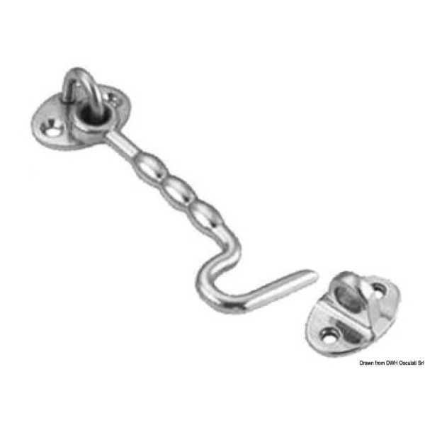 Кука за врата AISI316, 75 мм