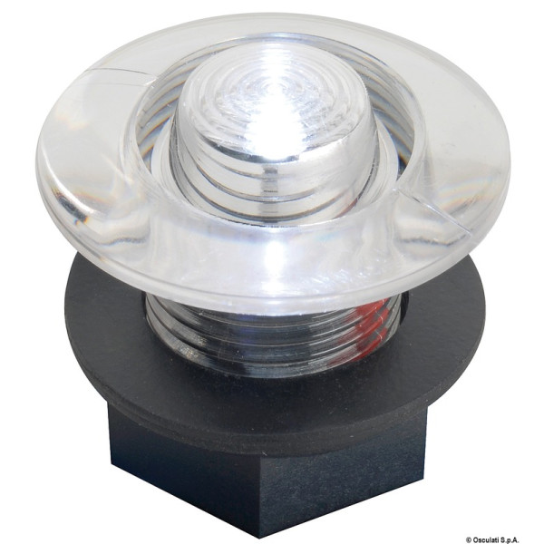 Лампа прозрачен поликарбонат с бял светодиод