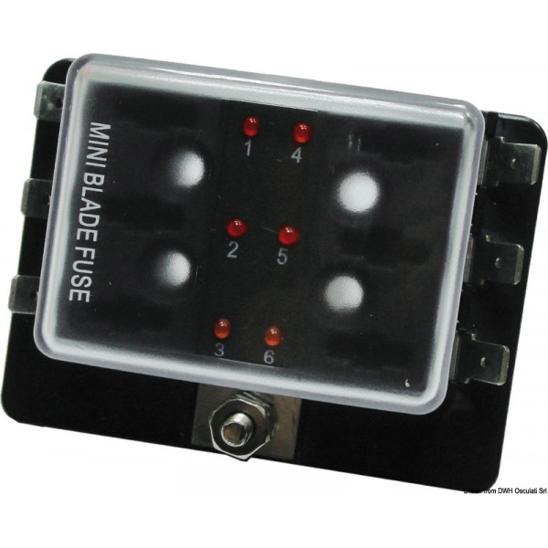 Кутия за малки предпазители, 6 изхода