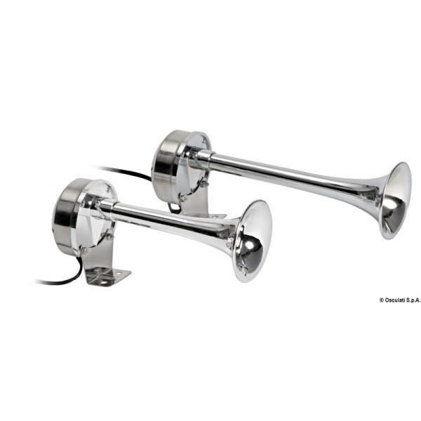 Двойна сирена (хорна), 12 V, 210+268 mm