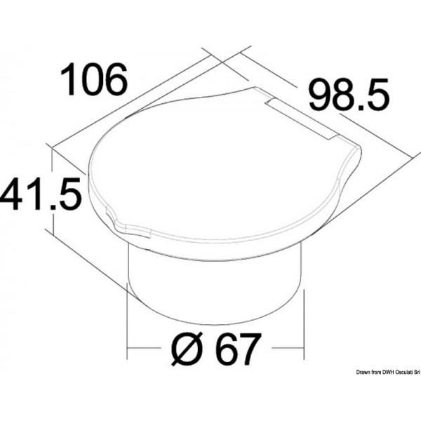 Душ с PVC маркуч 2,5 м