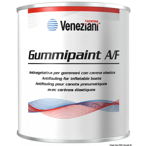 VENEZIANI Gummipaint еластичен антифаулинг, 0,5 л