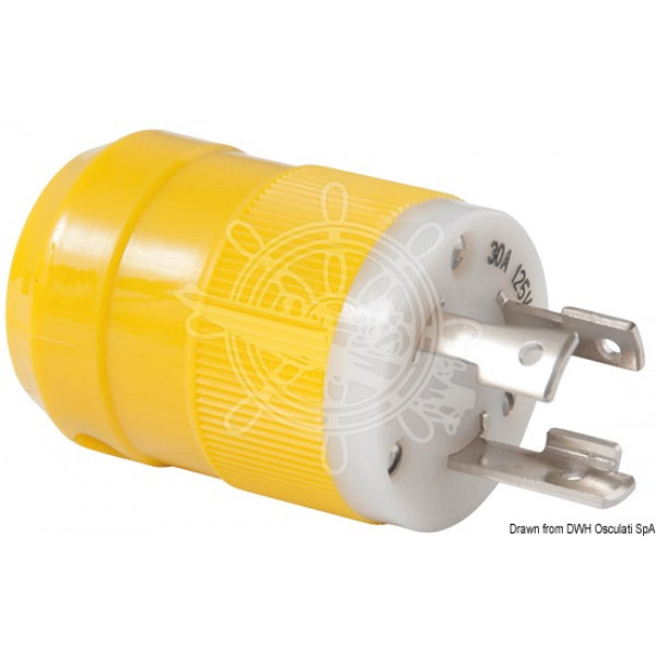 Конектор мъжки, MARINCO, 16A/230V